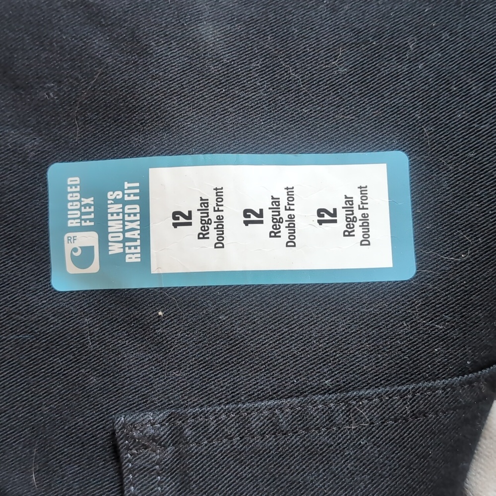 Carhartt Rugged flex Double Front Black 12R - Picture 3 of 11